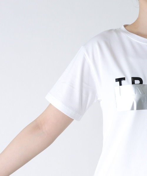 Jines(ジネス)の「【TRANOI】プリントTシャツ(Tシャツ/カットソー・レディース・ホワイト・38)」の5枚目の写真