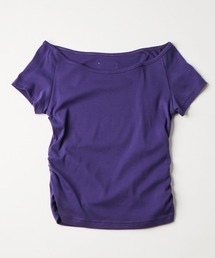 WHO'S WHO gallery | 【SLOPPY 】バックオープンギャザーTEE(Tシャツ/カットソー)
