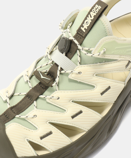 HOKA(ホカ)の「HOKA U HOPARA 1123112-MTQ(サンダル・メンズ・グリーン・26.5cm/26cm/25cm/24.5cm/24cm/23.5cm/28cm/27.5cm/27cm)」の6枚目の写真