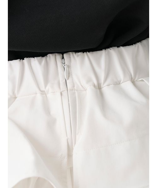 SNIDEL（スナイデル）の「フリルミニスカショーパン（その他パンツ・レディース・インディゴブルー/ブラック/ホワイト・0/1）」の12枚目の写真