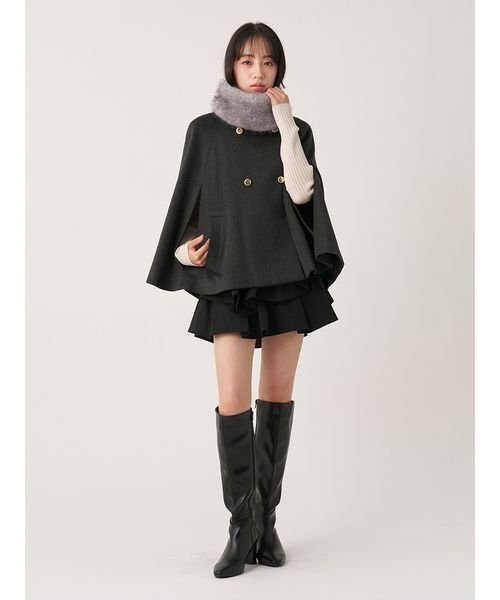 SNIDEL（スナイデル）の「フリルミニスカショーパン（その他パンツ・レディース・インディゴブルー/ブラック/ホワイト・0/1）」の19枚目の写真