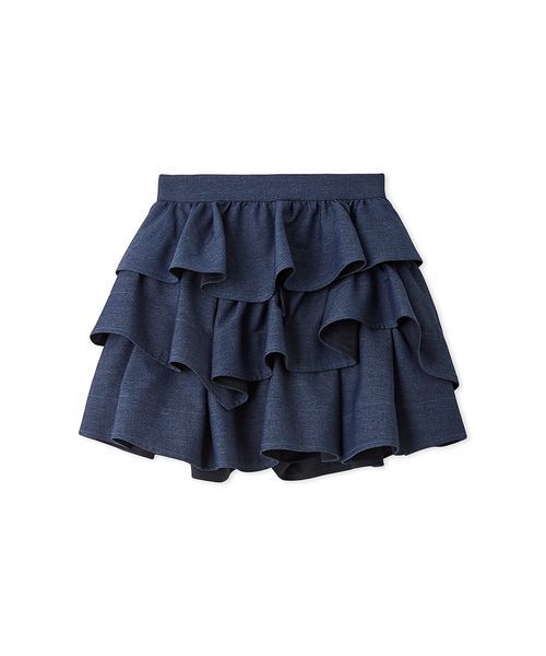 SNIDEL（スナイデル）の「フリルミニスカショーパン（その他パンツ・レディース・インディゴブルー/ブラック/ホワイト・0/1）」の22枚目の写真