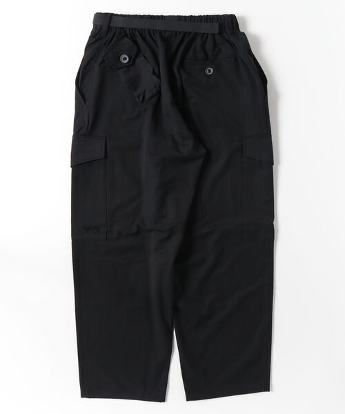 Y-3(ワイスリー)の「Y-3 WOOL UTILITY PANTS(カーゴパンツ・メンズ・ブラック・SMALL/MEDIUM/LARGE/X-LARGE/X-SMALL)」の2枚目の写真