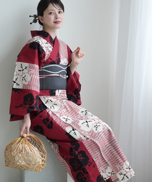 セール】2026新作 ひとりで着れる！簡単セパレート浴衣セット utatane