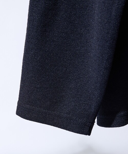 ABAHOUSE GRAY(アバハウスグレイ)の「【アンサンブル対応】ピケパイル プルオーバー(Tシャツ/カットソー・メンズ・ネイビー・46/48)」の5枚目の写真
