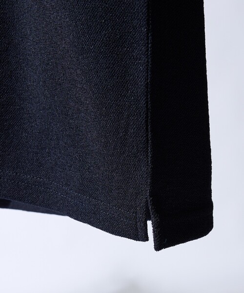 ABAHOUSE GRAY(アバハウスグレイ)の「【アンサンブル対応】ピケパイル プルオーバー(Tシャツ/カットソー・メンズ・ネイビー・46/48)」の7枚目の写真