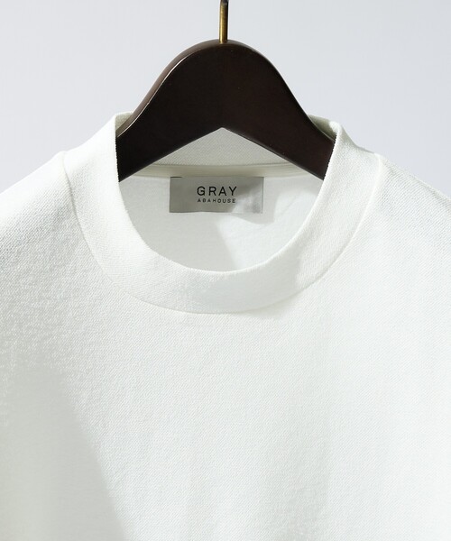 ABAHOUSE GRAY(アバハウスグレイ)の「【アンサンブル対応】ピケパイル プルオーバー(Tシャツ/カットソー・メンズ・ネイビー/ブラウン/ホワイト/チャコールグレー・46/48)」の15枚目の写真