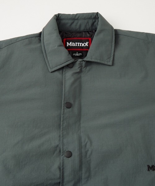 MARMOT（マーモット）の「【WEB先行予約】[Marmot/マーモット] 別注 プリマロフト 中綿入りコーチジャケット（その他アウター・レディース・チャコール/ブラック/カーキ・S/M/L/XL）」の6枚目の写真