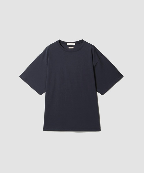 alvana(アルヴァナ)の「alvana for ESTNATION / コットン ショートスリーブカットソー(Tシャツ/カットソー・メンズ・ブラック/ネイビー/ホワイト・2/3)」の3枚目の写真
