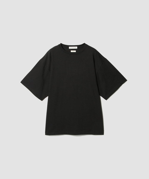 alvana(アルヴァナ)の「alvana for ESTNATION / コットン ショートスリーブカットソー(Tシャツ/カットソー・メンズ・ブラック/ネイビー/ホワイト・2/3)」の2枚目の写真
