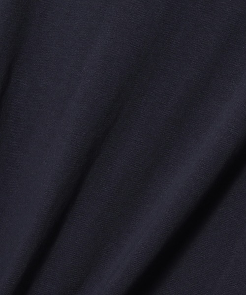 alvana(アルヴァナ)の「alvana for ESTNATION / コットン ショートスリーブカットソー(Tシャツ/カットソー・メンズ・ブラック/ネイビー/ホワイト・2/3)」の4枚目の写真
