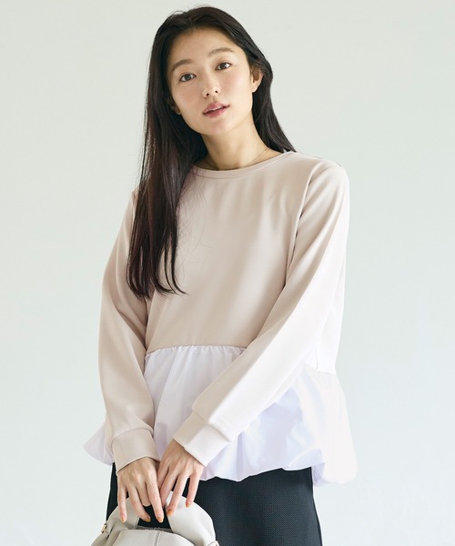 ドッキングバルーントップス（Tシャツ/カットソー）｜coca（coca