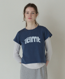 TT LOGO SHORT-SLEEVE T-SHIRT_PIGMENT BLUE