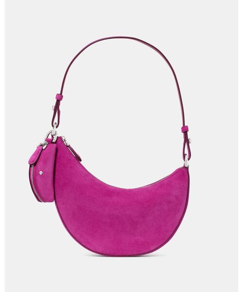 kate spade new york(ケイトスペード ニューヨーク)の「ケーエスデュオ スエード ミニ ショルダー バッグ(ショルダーバッグ・レディース・レッド・ONESIZE)」の4枚目の写真