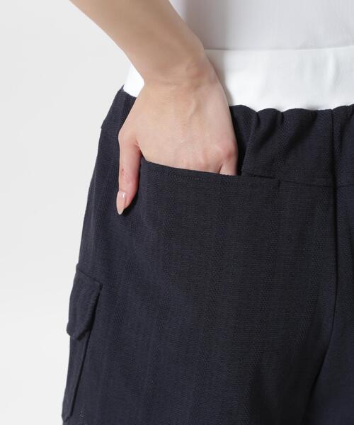PEARLY GATES(パーリーゲイツ)の「ストレッチサッカージャガードショートパンツ(その他パンツ・レディース・ネイビー・SMALL/LARGE/MEDIUM)」の10枚目の写真