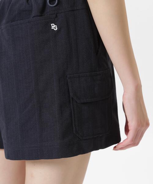 PEARLY GATES(パーリーゲイツ)の「ストレッチサッカージャガードショートパンツ(その他パンツ・レディース・ネイビー・SMALL/LARGE/MEDIUM)」の11枚目の写真
