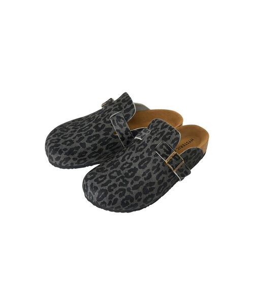 HYSTERIC GLAMOUR(ヒステリックグラマー)の「HG LEOPARD サンダル(サンダル・メンズ・チャコールグレー/ベージュ系その他・26cm/27cm/28cm)」の2枚目の写真