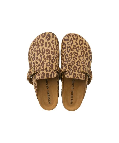 HYSTERIC GLAMOUR(ヒステリックグラマー)の「HG LEOPARD サンダル(サンダル・メンズ・チャコールグレー/ベージュ系その他・26cm/27cm/28cm)」の5枚目の写真