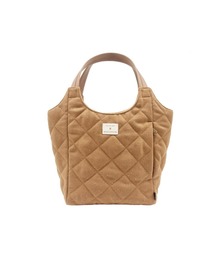 ROOTOTE(ルートート)の「ルートート / ツイード キルティング トートバッグ 仕切り 自立 肩掛け 上品 LT.ラウンド.パルーティ.キルト-F(トートバッグ)」