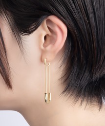LOVE BY e.m. | セーフティピン ゴールドピアス/モチーフ/レディース/メンズ/26A/W(ピアス(片耳用))