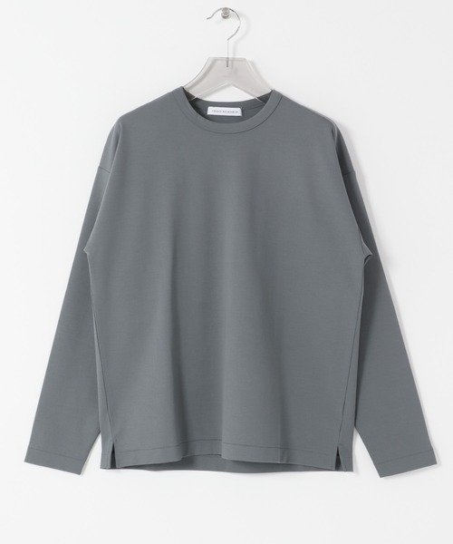 URBAN RESEARCH(アーバンリサーチ)の「COTTON NYLON SMOOTHY LONG-SLEEVE(Tシャツ/カットソー・メンズ・ダークブラウン/ブラック/グレー/ホワイト・MEDIUM/SMALL/LARGE)」の5枚目の写真