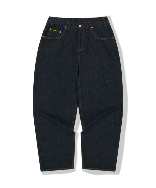 WKNDRS(ウィーキャンドース)の「OGデニムパンツ (D.BLUE)(デニムパンツ・レディース・その他・SMALL/MEDIUM/LARGE/X-LARGE)」の1枚目の写真