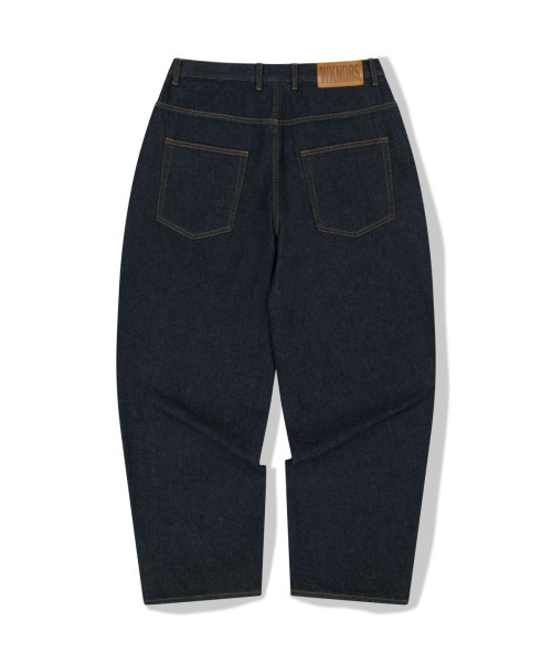 WKNDRS(ウィーキャンドース)の「OGデニムパンツ (D.BLUE)(デニムパンツ・レディース・その他・SMALL/MEDIUM/LARGE/X-LARGE)」の2枚目の写真