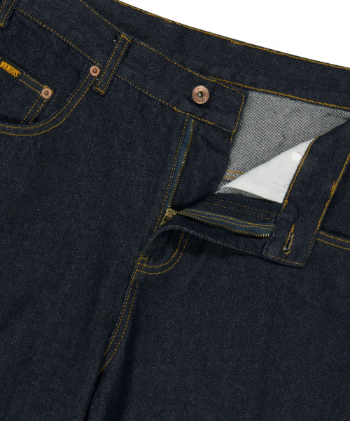 WKNDRS(ウィーキャンドース)の「OGデニムパンツ (D.BLUE)(デニムパンツ・レディース・その他・SMALL/MEDIUM/LARGE/X-LARGE)」の3枚目の写真