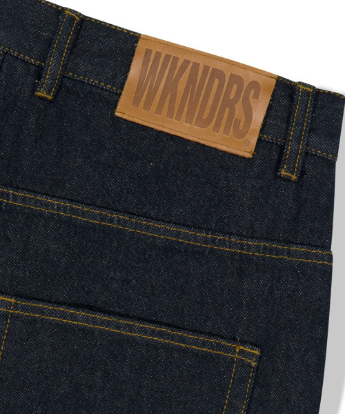 WKNDRS(ウィーキャンドース)の「OGデニムパンツ (D.BLUE)(デニムパンツ・レディース・その他・SMALL/MEDIUM/LARGE/X-LARGE)」の5枚目の写真