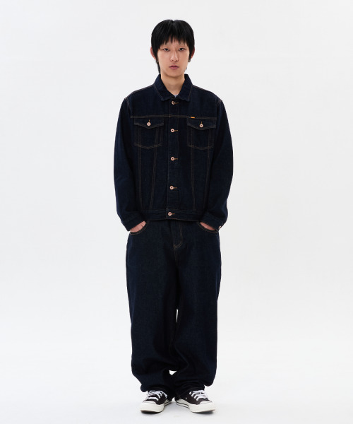 WKNDRS(ウィーキャンドース)の「OGデニムパンツ (D.BLUE)(デニムパンツ・レディース・その他・SMALL/MEDIUM/LARGE/X-LARGE)」の7枚目の写真