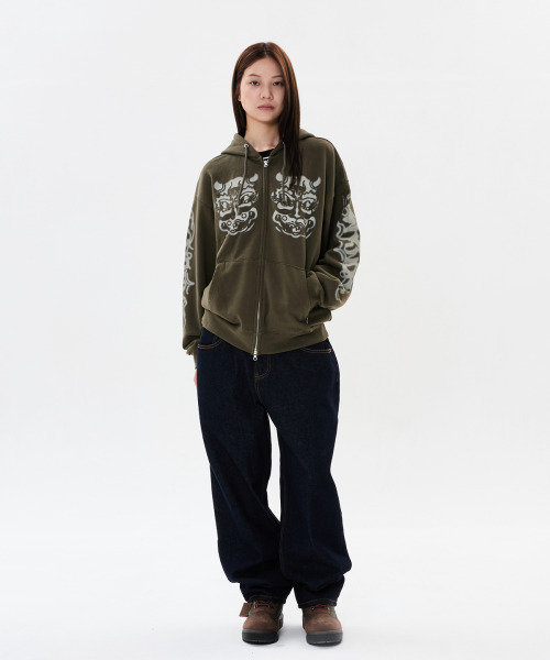 WKNDRS(ウィーキャンドース)の「OGデニムパンツ (D.BLUE)(デニムパンツ・レディース・その他・SMALL/MEDIUM/LARGE/X-LARGE)」の9枚目の写真