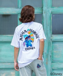 ハワイ＆ﾘｿﾞｰﾄｽﾃｨｯﾁｻｶﾞﾗ刺繍Tｼｬﾂ