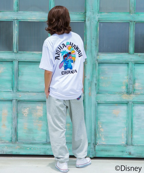 LOCALMOTION HAWAII（ローカルモーション　ハワイ）の「ハワイ＆ﾘｿﾞｰﾄｽﾃｨｯﾁｻｶﾞﾗ刺繍Tｼｬﾂ（Tシャツ/カットソー・メンズ・ネイビー/ホワイト・LARGE/X-LARGE/MEDIUM/SMALL）」の8枚目の写真