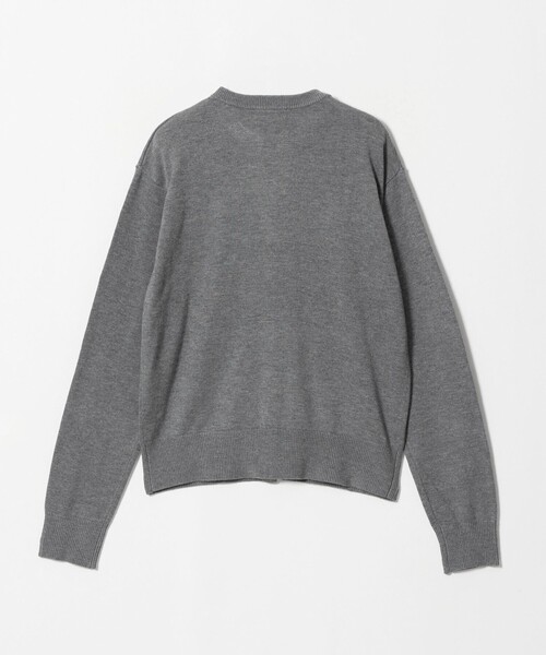 A DAY IN THE LIFE UNITED ARROWS(アデイインザライフユナイテッドアローズ)の「テンジク フェイクパールボタン キーネックニット <A DAY IN THE LIFE>(ニット/セーター・レディース・ライトグレー/ブラック/ダークグレー/コバルトブルー・FREE)」の13枚目の写真