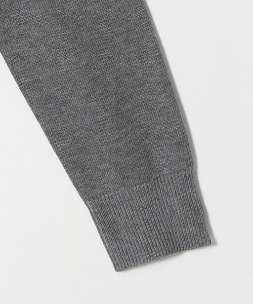 A DAY IN THE LIFE UNITED ARROWS(アデイインザライフユナイテッドアローズ)の「テンジク フェイクパールボタン キーネックニット <A DAY IN THE LIFE>(ニット/セーター・レディース・ライトグレー/ブラック/ダークグレー/コバルトブルー・FREE)」の15枚目の写真