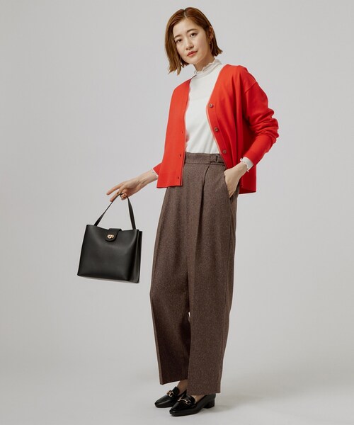 grove(グローブ)の「ネップツイードワイドパンツ(その他パンツ・レディース・ブラック/グレー/ブラウン系その他・02/03/04/05/01)」の13枚目の写真