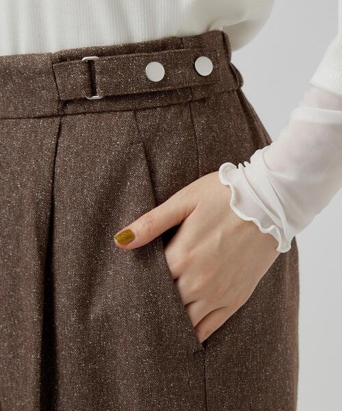 grove(グローブ)の「ネップツイードワイドパンツ(その他パンツ・レディース・ブラック/グレー/ブラウン系その他・02/03/04/05/01)」の21枚目の写真