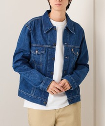 Levi's（リーバイス）の「【LEVI'S/リーバイス】【メキシコのCONE製のデニムを使用】MADE IN USA DENIM JACKET 70505 アメリカ製 トラッカージャケット CONE製デニム オレンジタブ ユニセックス（デニムジャケット）」