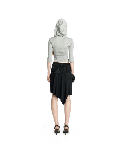 KASHIKO(カシコ)の「Zen Angel Hoodie Top Grey(Tシャツ/カットソー・レディース・その他・SMALL/MEDIUM)」の5枚目の写真