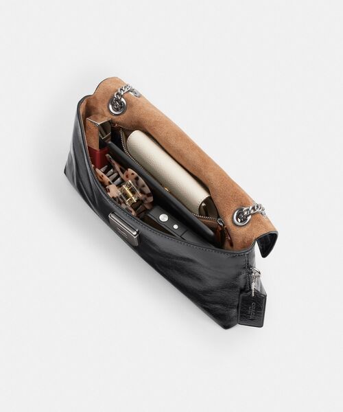 COACH（コーチ）の「チェルシー ショルダー バッグ 26・チェーン（ショルダーバッグ・レディース・ブラック系その他・ONE）」の5枚目の写真