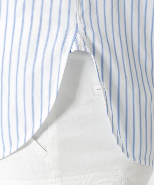 23区（ニジュウサンク）の「Cancliniシャーティング シャツ（シャツ/ブラウス・レディース・ホワイト系/スカイブルー系1/サックスブルー系1・44/46/48）」の18枚目の写真