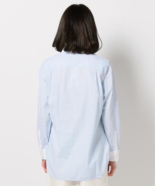 23区（ニジュウサンク）の「Cancliniシャーティング シャツ（シャツ/ブラウス・レディース・ホワイト系/スカイブルー系1/サックスブルー系1・44/46/48）」の9枚目の写真