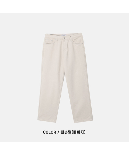 FORTYFOUR（フォーティフォー）の「[M] クリーンムードワイドパンツ（その他パンツ・メンズ・ベージュ/ホワイト/ネイビー/ライトブラウン/ブラック・SMALL/MEDIUM/LARGE）」の4枚目の写真