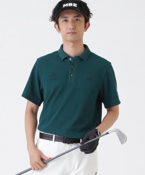 MASTER BUNNY EDITION】針抜きメッシュ半袖ポロシャツ (MENS