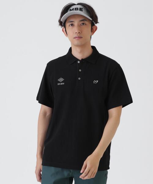 MASTER BUNNY EDITION】針抜きメッシュ半袖ポロシャツ (MENS