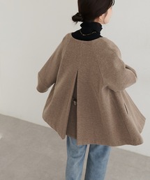 natural couture（ナチュラルクチュール）の「〈osono〉2WAYノーカラーコート（ノーカラーコート）」