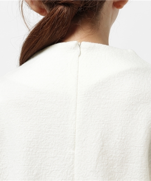 UNITED TOKYO（ユナイテッドトウキョウ）の「2WAYスリーブファープルオーバー（ニット/セーター・レディース・ネイビー/ブラウン/ホワイト・FREE）」の12枚目の写真