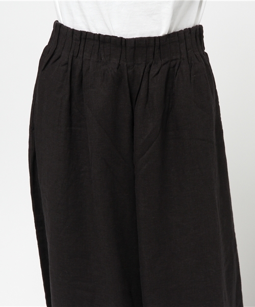 LBC(エルビーシー)の「SP リネンレーヨンスカウチョ (その他パンツ・レディース・ベージュ/ブラック/オリーブ・LARGE/MEDIUM)」の7枚目の写真