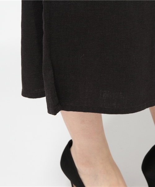 LBC(エルビーシー)の「SP リネンレーヨンスカウチョ (その他パンツ・レディース・ベージュ/ブラック/オリーブ・LARGE/MEDIUM)」の10枚目の写真