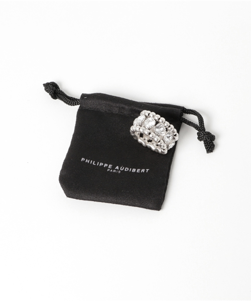 PHILIPPE AUDIBERT(フィリップ オーディベール)の「PHILIPPE AUDIBERT SOLANGE RING(リング・レディース・シルバー・FREE)」の4枚目の写真